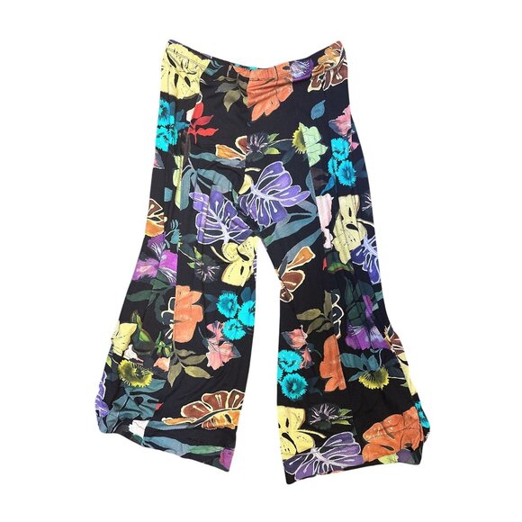 Alembika Floral Wide-Leg Pants Size 5/16